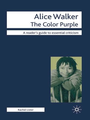 cover image of Alice Walker: The Color Purple